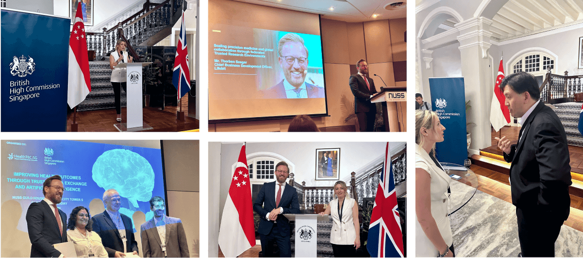 Lifebit was honoured to participate in a symposium jointly organised by the British High Commission and the Singapore Health Technologies Consortium in Singapore